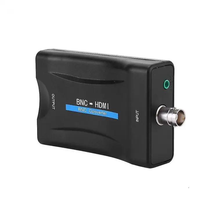 Bnc To Hdmi Converter 1080p Video Display Adapter Surveillance Monitor+usb Cable Kit - 1