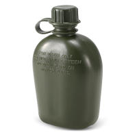 Botella De Agua Para Camping Y Senderismo 1L Con Tapa Resistente Al Impacto Y Desgaste Material De Aluminio Negro Marrón Y Rojo Para Supervivencia En Exteriores - details 10