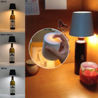 Lámpara LED Inalámbrica Para Botella Con Control Táctil 3 Colores Regulación Sin Limites Impermeable IP54 Para Barra Vino Mesa Iluminación - details 0