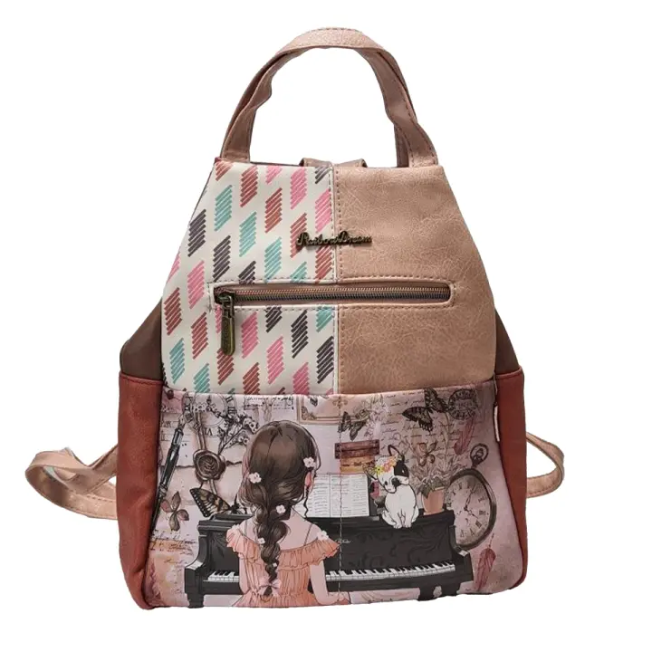 Mochila Sweet Candy Colección Butterfly Garden - ¡El toque perfecto de naturaleza y elegancia! Antirrobo y de alta calidad - 1