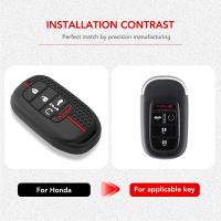 Funda De Llave De Coche De Silicona Para Honda Civic Accord Freed City HRV CRV 11ta Generación 2021-2023 Cubierta Para Llave De Auto - details 0
