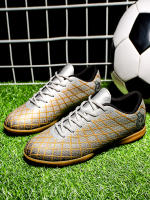 Zapatos De Fútbol Profesionales Para Adultos Duros Antideslizantes Deportivos Interiores Bajo La Rodilla Material PU Tela De Poliéster Suela De Goma - details 11