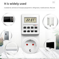 Interruptor De Tiempo Digital TM03 Salida Electrónica Para Cocina Con Programación De Ciclo De 12/24 Horas Ajustable Por Tiempo - details 3