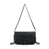 Bolso De Hombro PU Trendy Para Mujer Bolso De Mano Casual Con Cadena Decorativa Estilo Envelope Cuadrado Moda Bolso Bandolera - details 0