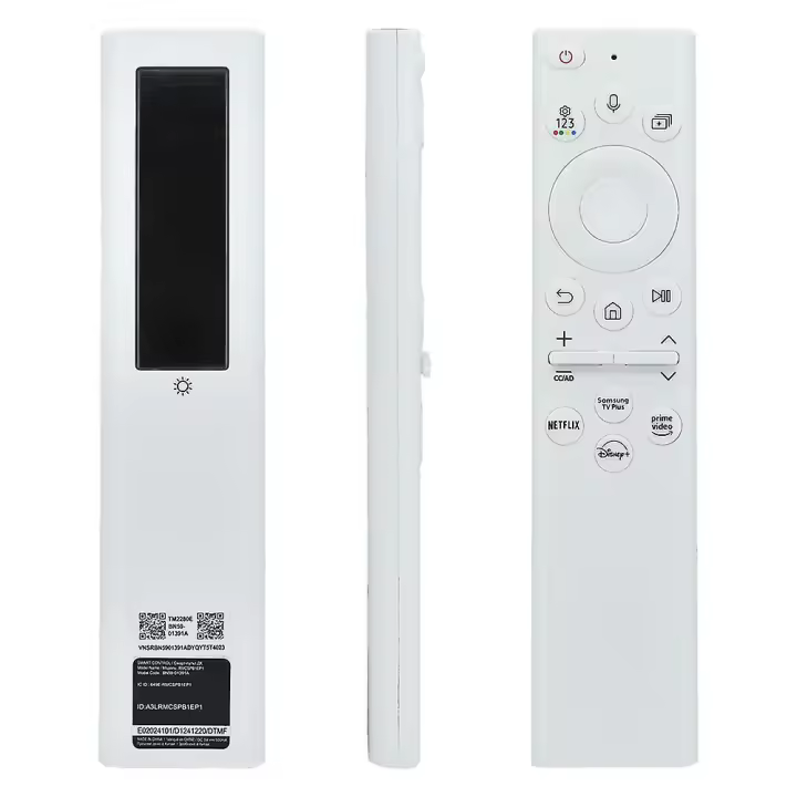 Uso remoto del mando de la BN59-01391A solar de La Voz para el telecontrol de La TV Del Marco de Samsung con la célula solar recargable de Bluetooth, compatible con Samsung 2021-2022 N - 1