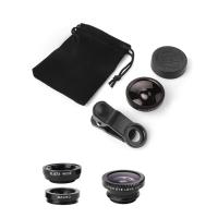 Lente De Pescado 3en1 0.67X Ancha Fisheye Macro Lentes Cámara Kit Con Clip Universal Para iPhone 16 Xiaomi Huawei - details 6