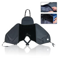 Cubierta Para Piernas De Bicicleta Eléctrica Impermeable Y a Prueba De Viento Guantes De Frío Para Scooter Y General - details 4