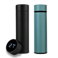 Botella De Agua Inteligente De Acero Inoxidable 2Pcs Impermeable Con Pantalla LCD De Temperatura Mantén Bebida Caliente Y Fría - details 6