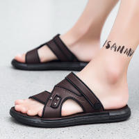 Sandalias Para Hombre Verano Comodidad Playa Exterior Retro Casual Zapatos De Cuero No Especiales Antideslizantes Flip Flops - details 7