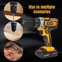 Taladro de impacto eléctrico inalámbrico, destornillador de 21V, 1600rpm, alta velocidad, recargable, 32 Torques, herramientas de bricolaje para el hogar - details 7