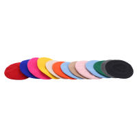 Gorro De Lana Térmico Para Bebés Y Niñas Estilo Francés Retro Vintage Beret Elegante De Color Sólido Para Invierno - details 1