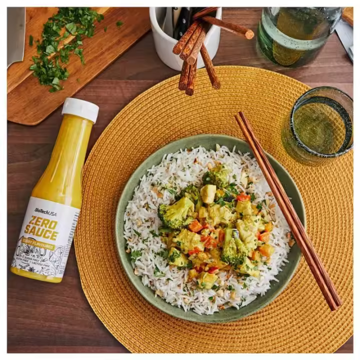 Salsa curry Zero 350ml BiotechUSA Bioclub - 1