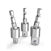 Adaptador De Enchufes Giratorio De 360° Para Destornillador Eléctrico Con Taladro Hexagonal 1/4" 3/8" 1/2" De Acero Cr-V - details 1