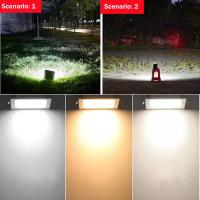 Luz de inundación LED IP66 impermeable AC 220V 10W 20W 30W 50W 100W 150W 200W para Focos Exterior Jardín Calle reflectores de grapheno - details 9