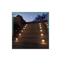 Luces Solares para Exterior Pack de 4 Luces para Escaleras impermeables iluminación LED para Escaleras Exterior Vallas patios Terrazas blanco - details 3