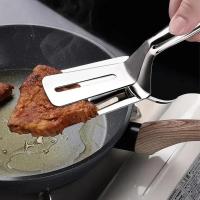 Pala De Frying En Acero Inoxidable Multifuncional Para Barbacoa Tacos Panqueques Pizza Pescado Espátula Pan Herramienta De Cocina - details 9
