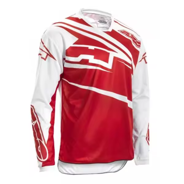 CAMISETA AXO SR ROJA JERSEY ENDURO CROSS ATV TALLA M - 1