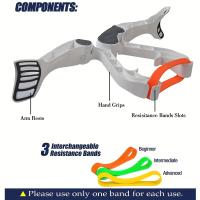 Set De Ejercitador De Músculos De Los Brazos Equipo De Entrenamiento De Fuerza Para El Hogar Extensor De Músculos De Los Brazos - details 4