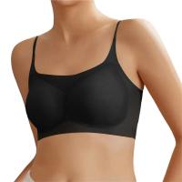 Sujetador Invisible Para Mujer De Verano 2023 Sujetador De Algodón De Seda Ultrafino Sin Costuras Con Almohadillas Push up Transpirable Para Yoga Y Deporte - details 20