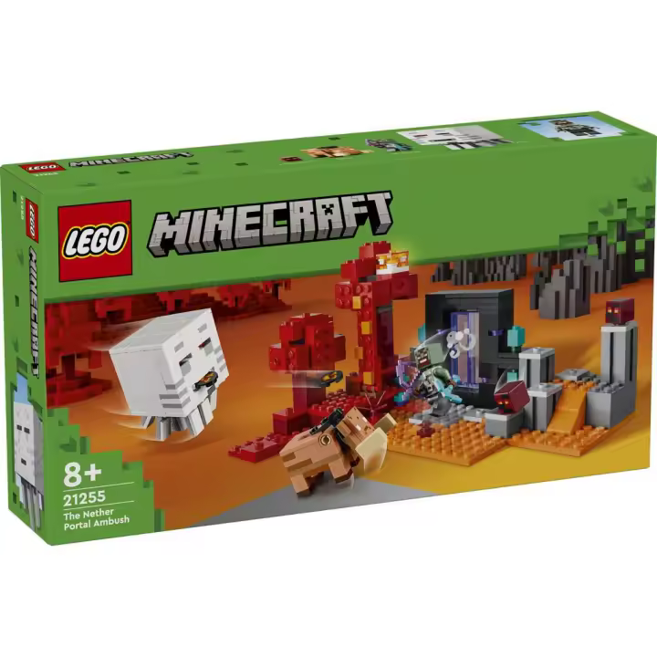Lego Minecraft La Emboscada en el Portal del Nether 21255 Lego minecraft LEGO - 1