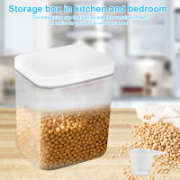 Contenedor De Tabletas De Lavandería 2.8L/4.5L/5.5L Caja De Almacenamiento Transparente Con Tapa Y Sistema Pop-Up Para Habitación Y Cocina - details 8