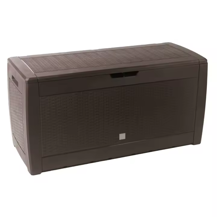 Baúl de Jardín 310 Litros Boxe Rato en Color Chocolate 119 X 48 X 60 Cm - Prosperplast - 1