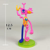 7pcs Figura Digital Sorprendente Pomni Y Jax Muñeco De Peluche Juguetes Para Niños Y Niñas Ideal Para Navidad Circulo Del Circo - details 6