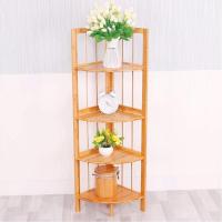 Esquinero De Bambu Estantes para macetas de flores, estantes de almacenamiento, estantería de bambú, soporte para plantas, estante para macetas de pie de múltiples capas, decoración de estante - details 1