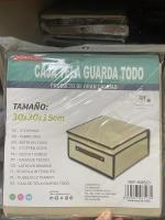 Cajas de Almacenamiento Allpercom: Tela Resistente, Variedad de Tamaños (30x30x15cm, 45x30x20cm y 43x30x30cm), Fáciles de Limpiar, Antipolvo, Respirables y Plegables - details 3