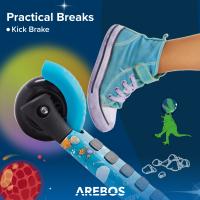 AREBOS Patinete Kick Scooter City NiÃ±os  con asiento  con ruedas LED - details 24