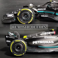 Modelo De Coche Bburago 1:43 F1 2023 Mercedes AMG W14 Replica Hamilton Russell Regalo De Figura Miniatura De Fórmula 1 Para Coleccionistas - details 5