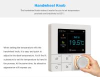 Termostato Inteligente Tuya WiFi Para Calefacción Eléctrica Y Agua/Boiler Gas Controlador De Temperatura Compatible Con Google Home Y Alexa 220V - details 8