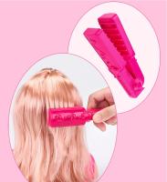 Juguetes de peluquería de muñeca de media longitudinal para niños, modelo de simulación de entrenamiento de Cabello, peluquería y maquillaje, Casa de - details 2