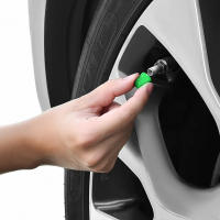 10pcs Cubos De Válvula De Neumático Para Coche Motocicleta Bicicleta Accesorios Universales Antipolvo Decorativos ABS Tamaño 12.7mm - details 7