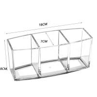 Organizador De Maquillaje Acrílico Transparente 3 Grillas Para Labiales Y Esmaltes Caja De Almacenamiento Y Exposición Para Joyería Y Cosméticos - details 9