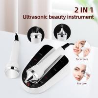 Máquina De Belleza Ultrasonido Facial Elevador De Piel Masajeador De Ojos SPA Ultrasonido Dispositivo De Belleza Metal Eléctrico Para Cuidado De La Piel Antiarrugas Rejuvenecimiento - details 0