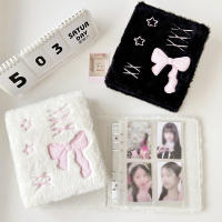 Cubierta De Álbum De Fotos Estilo Coreano A6 Con Lazo De Peluche Protector De Cartas De Colección De Idols Kpop Estuche Para Escuela Y Material De Oficina - details 3