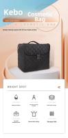 Caja De Herramientas Cosméticas Profesionales Portátil Organizador De Maquillaje Bolsa De Almacenamiento Semi-permanente Para Bordado De Belleza Suministros De Belleza En Venta - details 0