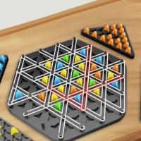 Juego De Ajedrez Triangular Educativo Juego De Puzle Para Mesa Juego Para 2-4 Jugadores Juego De Partido Educativo Para Niños Mayores De 7 Años - details 5