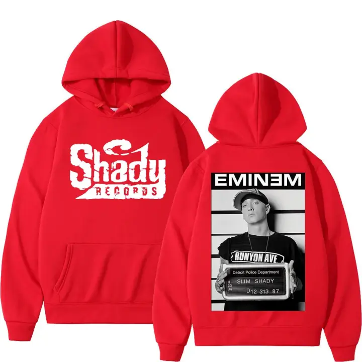  Sudadera De Capucha Doble Cara Eminem Para Hombre Y Mujer Estampado Vintage Hip Hop Oversized Moda Callejera Deportiva Para Otoño E Invierno - 1