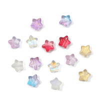 50Pcs Accesorios De Imitación De Vidrio En Estilo Antiguo De Estrella Pentagonal Para Manualidades Hechas a Mano Collares Pulseras Y Aretes - details 4