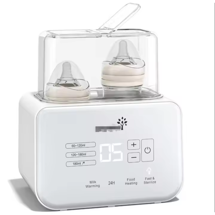 Calienta Biberones | Esterilizador Biberones | Calentador rápido de Alimentación para niños 8-En-1 y desfreezador Pantalla LCD Precise Control de Temperature Para Leche Maternal - 1