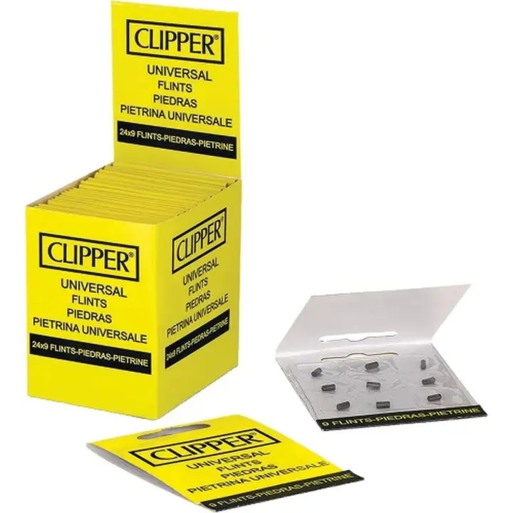 Piedras universales para mechero  24 x 9 Per Pack by Clipper - 1