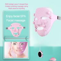 Masajeador De Belleza Eléctrico Antienvejecimiento Máscara Facial SPA 3D Silicona Para Rejuvenecimiento De La Piel Tamaño 29*19cm USB Recargable - details 7