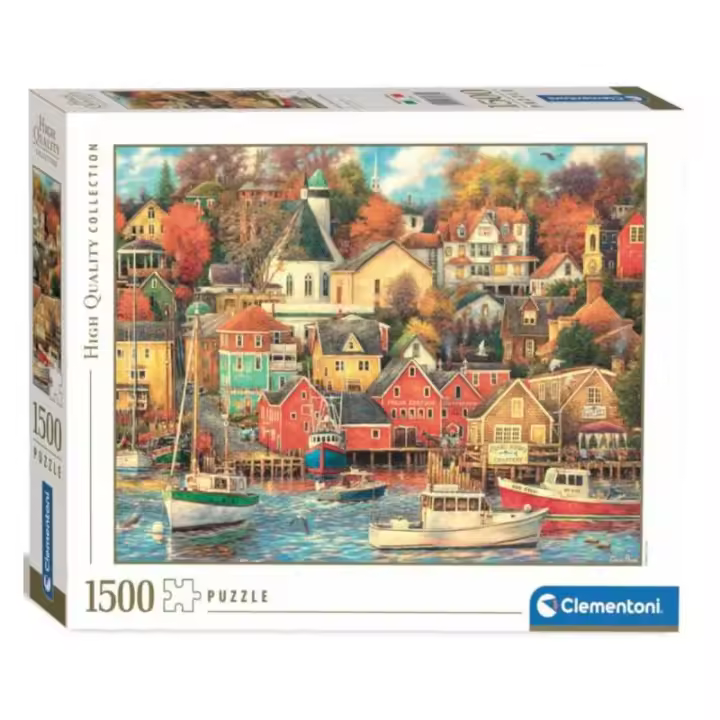 Puzzle 1500 piezas Buen Tiempo en la Bahía Clementoni - 1