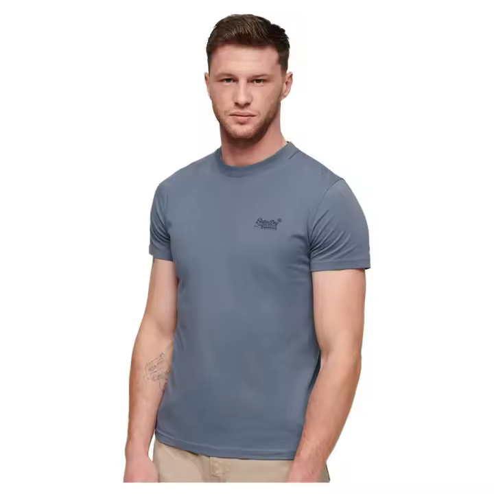 Superdry Camiseta De Manga Corta Essential Logo Embroidered Ub - 1