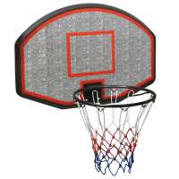 vidaXL Tablero de baloncesto polietileno 90x60x2 cm Color Blanco,  Negro, y mas - details 1