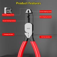 Aguja De Desenredo De Tornillos Con Juntas Antideslizantes Herramienta Manual Multifuncional De Acero Carbono Para Extracción Rápida De Tornillos Dañados/Rustificados - details 1
