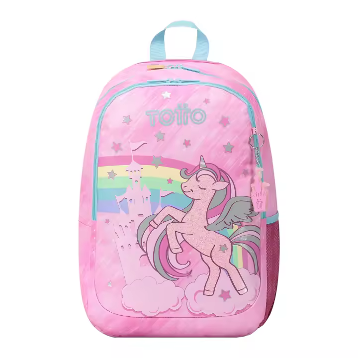 Totto Mochila escolar Fantasy -Dimensiones:31.5 x 46 x 14 cm-Material: Poliester - 1