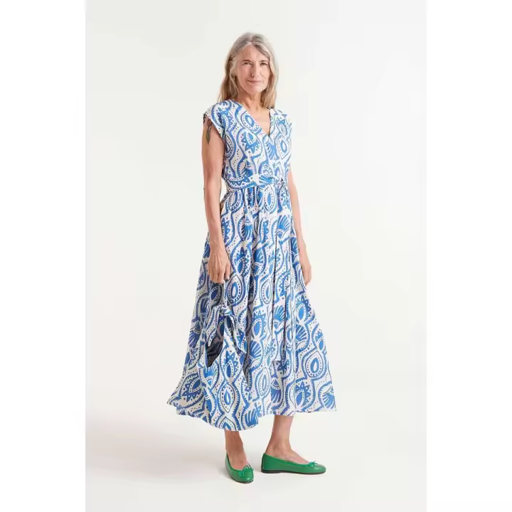 Vestido midi estampado Aquaria, Compañía Fantástica - 1